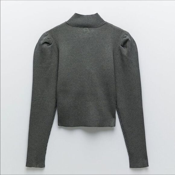 Zara cut out knit sweater - Picture 5 of 7